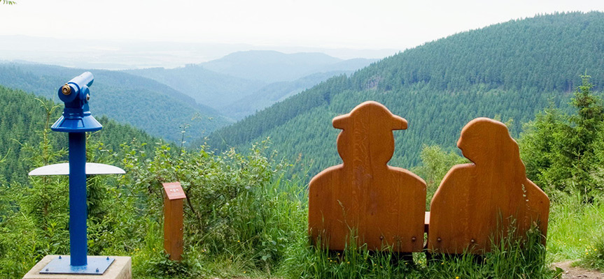 Liebesbankweg Premium-Wanderweg in Hahnenklee – Start nahe Ferienwohnung Bergblick 471